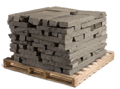 Ashlar Wallstone Top Bottom Sawn or Natural Edge