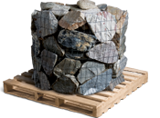 Hand Split Granite Cobbles