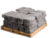 Tumbled Blue River Limestone